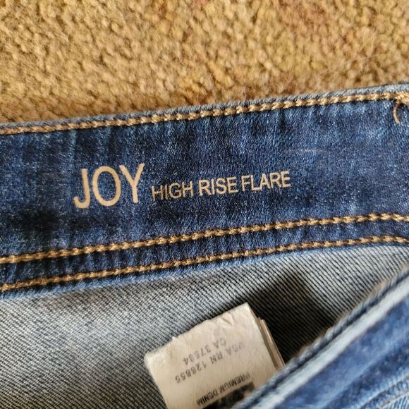 DL1961 Joy  High Rise Flare 4-Way Stretch Jeans Size 30 NWT - Picture 9 of 16